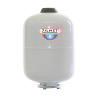 Гидроаккумулятор вертикальный белый Zilmet HY-PRO - 5 л.
