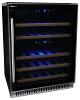 Встраиваемый винный шкаф 22-50 бутылок Wine Craft BC-40BZ Grand Cru (под столешницу) 