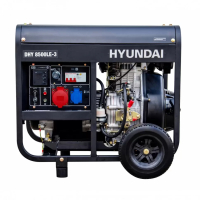 Дизельный электрогенератор Hyundai DHY 8500LE-3 