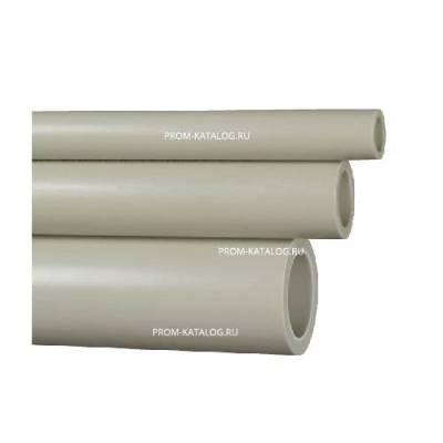 Труба полипропиленовая FV-Plast CLASSIC - 90×15,0 (PN20, штанга 4м, цвет серый)